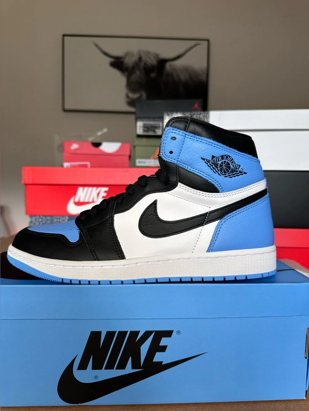 Air Jordan 1 Retro High- UNC toe (Size 11M) (DS)